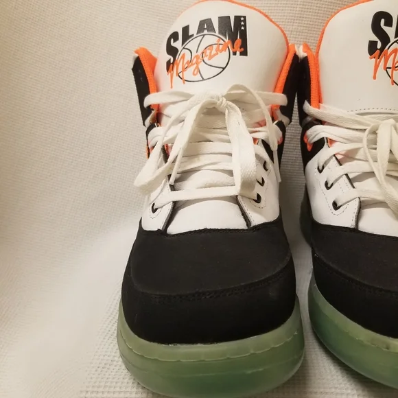 NWOT Rare Patrick Ewing Slam Dunk Magazine Black Orange White - Picture 8 of 16